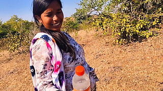 We Found the Girl in the Forest, She Had Come to the Forest Near the Village Early in the Morning to Take a Bathroom - Indian Bhabhi Hot XXX Movie in Hindi