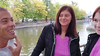 Anal-obsessed Dan and his buddies ravage the ladies in a wild orgy