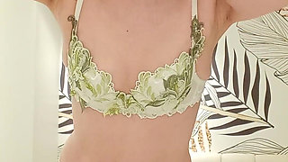 Mature Woman Changing Bikini