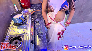 Alisha Bhabhi Fucked While Cooking ft. sammy sins