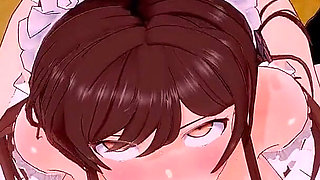 Kanojo, Okarishimasu - Chizuru Maid Ntr Sex - 3D Hentai Animations