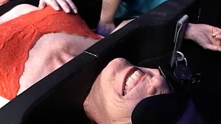 Schoolgirl cfnm femdom fetish slut jerks off british loser