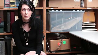 Young brunette Ivy Aura gets fucked in the office by Marcus London