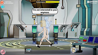 Busty alien girl with four tits swallows all my cum (Fuckerman Deep Space #6) - Jazziuu