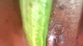 My nude  video fuck feel with cucumber 🥒