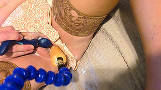 Scarlett Takes Fuck Machine Cock Deeper Than Ever
