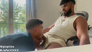 Greek Sub Being Owned by Hairy Dom