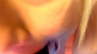 Voluptuous Rylee Rabbit shares intense blowjob with mysterious meat lover