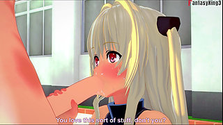 Yami konjiki Blowjob - To Love Ru