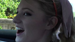 Amateur French Teen Outdoor softcore