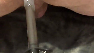 Anal Lube Application with Syringe