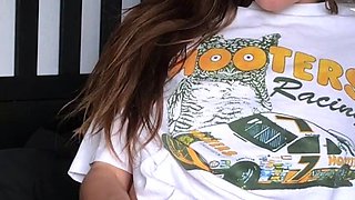 Cheep looking amateur milf brunette Vannah