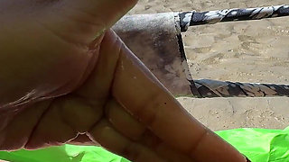 I Like to Touch Myself Until I Reach Orgasm on the Beach While Being Watched