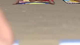 Perfect Housewife #36 Strangers Make Hot Wife Cums Hard on a Public Beach