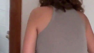 Enjoying My Stepmother at the Beach, I Caress Her Pussy and Give Myself a Massive Handjob