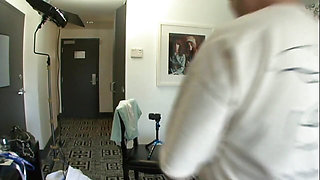 Swiney & Angus tag-team the hotel staffer