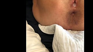Older Mature Couple Fuck with Big Creampie Oozing From Cunt