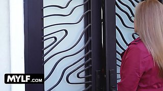 Step mom's desperate plan: hiring a professional to turn shy step son into a pussy-conquering stud