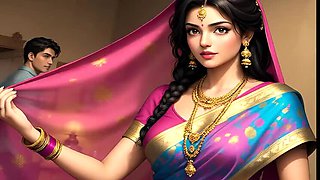 Desi Bhabhi Teaches Devar Doggy Style in Bathroom - Hindi Audio 4k