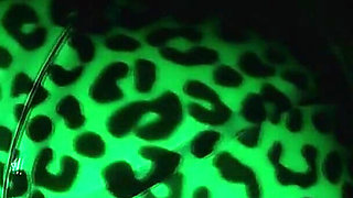 I Seduce You with My Glossy Green Minty Lips and Kisses and Shiny Latex