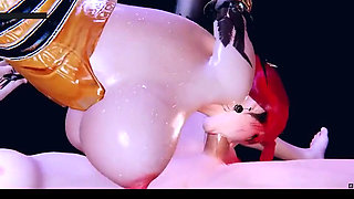 Goddess Queen of Passion in 3D - 3D Animation Hentai