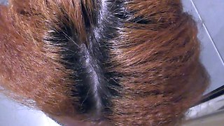 Amateur gloryhole blowjob and cumshot