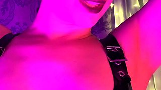 Sexy solo girl loving masturbation with toys