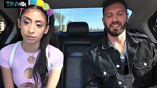 Sona bella hooks up with Big Cock on the rail home