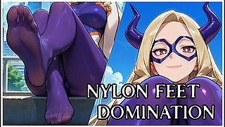 [my Hero Academia] Mt. Lady Dominates You Under Her Giant Nylon Feet (giantess, Femdom, Feet, Joi)