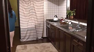 Hot Japanese MILF Ryo Fukutomi Squirts & Takes Cream Pie - Cheating Wife Fuck