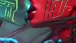 Beautiful Aliens Kiss on Nice Music, Ai Animation