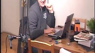 Wild Car Threesome Blondes Ride Hard Cock