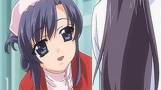Big tit brunettes in wild gangbang hentai