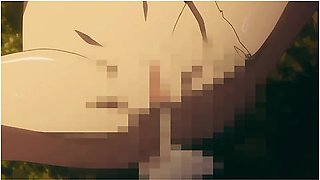 Hentai Anime - Big Boobed Farm Girl Loves Milking Milk From A Big Cock