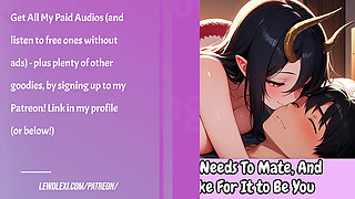 Lamia Neighbor Needs To Mate, And Would Really Like For It to Be You - Erotic Audio Roleplay