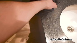 Smelling her panties n fucking her pussy