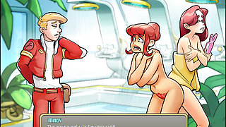Let's Play - Space Rescue: Code Pink, Mindy & Sandy in the Shower
