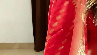 Desi Indian Newly Married Bhabhi Can't Control Her Emotions and Convinced Him to Sex with His Own Bhabhi.