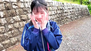 Asian Momoka inside school uniform has fingered Uncensored