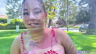 Shaved Milf Gets Horny Pussy Stuffed With Hard Cock - Milf Trip