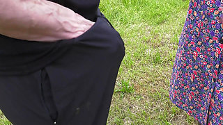 Blonde French Cougar Masturbates and Sucks Cock 6021 11