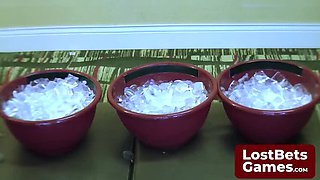 Loser Teen Gets Ice Buckets Poured on Her Naked Body After Race Bet