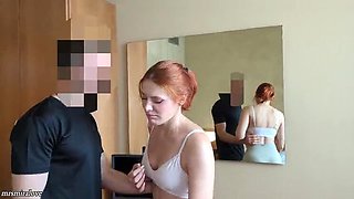 Italian Amateur Mira Love Cheats on Boyfriend with Personal Trainer - Rough Doggy Style & Blowjob POV