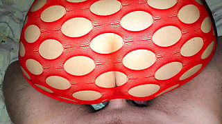 She's Being Fucked Through a Hole in Her Outfit