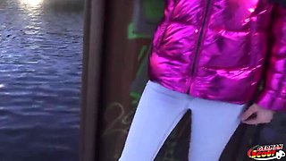 German Scout Casting: Skinny Teen Bellinda Takes Big Cock Hard in 4K