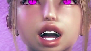 Sex with a Big Curvy Babe - 3D Hentai