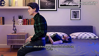 Freshwomen - Petite 18yo Asian School Girl with Glasses Fucked Doggy Style and Pussy Creampied - 3D Animated Porn Game - Part 6