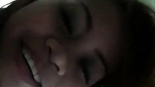 Asian Amateur's Blowjob Cuckold Style