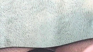 Wetting Sheer Tights During Intense Orgasm POV
