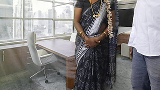 Threesome in My Office - Part 1